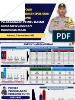 Strategi SOPS POLRI Menggelar Operasi Kepolisian Dalam Mendukung Pelaksanaan Pemilu Damai Guna Mewujudkan Indonesia Maju