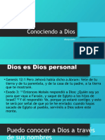 Discipulado - Conociendo A Dios