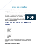 Atividades de Regulação Emocional 2023