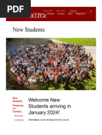 New Students - Reed College