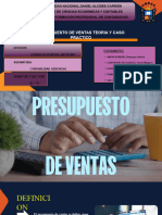 Contabilidad Gerencial - Presupuesto de Venta