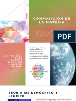 Composición de La Materia