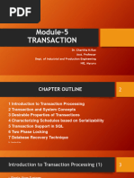 Module-5 Transaction