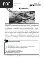 Lesson 1 Measurement