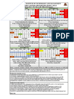 Academic Calender Odd Semester 2023-24