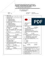 Soal Ujian Semester 2 Kelas VII IPA Fisika 2018-2019