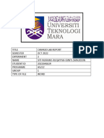 CHM420 - Lab Report - Experiment 3