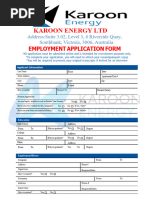 Karoon Energy Ltd-Job-Offer-Application-Form