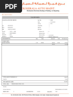 Burj Kerala Auto Maint.: Tax Invoice