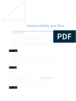 Compressible Gas Flow