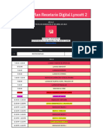 Work Plan Recetario Digital