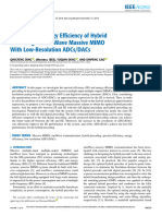 2019 Spectral and Energy Efficiency of Hybrid Precoding For MmWave Massive MIMO With Low-Resolution ADCs-DACs