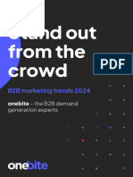 B2B Marketing Trends 2024 Onebite