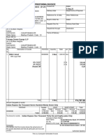 Perfoma Invoice