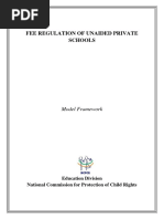 FEE Regulation Framework NCPCR