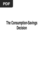 3.two Periods Saving-Consumption Model