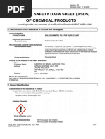 MSDS - Sulfochem (TM) TD-3 PHP Surfactant