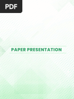 3rd DLSU SHS Research Congress Paper Presentations