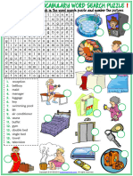 Hotel Vocabulary Esl Word Search Puzzle Worksheets For Kids