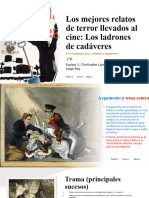 Los Mejores Relatos de Terror Llevados Al Cine: Los Ladrones de Cadáveres