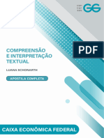 Apostila - Português - Compreensão e Interpretação Textual - Luana Schonarth