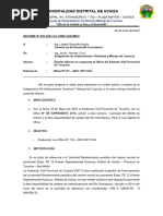 Informe para IVP-T