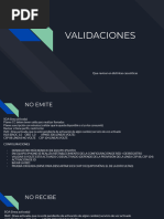 VALIDACIONES