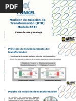 2022-AEMC-Medidor de Relación de Transformación DTR 8510 Uso y Manejo - Revisión 6