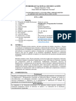 Silabo de Planificación y Programación Curricular - 2023-Ii