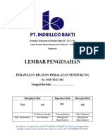 Lembar Pengesahan SOP-MTC-002