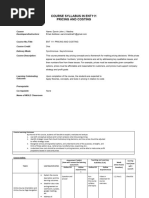 Ent 111 Pricing and Costing Syllaus