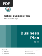 School Business Plan Example