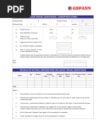 Lta Declaration Form