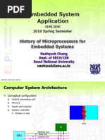 Embedded System Application: History of Microprocessors For Embedded Systems