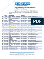 Lista de Contatos