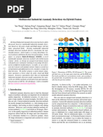 Multimodal Industrial Anomaly Detection Via Hybrid Fusion