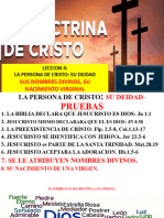 Lecc 4 y 5 Deidad - Nombres Divinos - Pasajes Clave