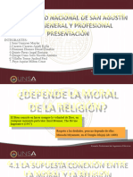 ¿Depende La Moral de La Religión