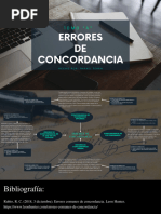 Errores de Concordancia