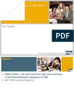 SAP CRM Analytics