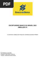 Banco Do Brasil - Simulado 01