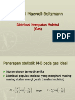 Aplikasi Maxwell Boltzmann