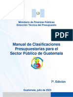 Manual Clasificaciones Presupuestarias 7edicion