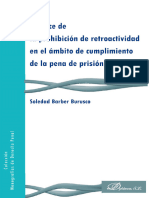 Prohibición de Rectroactividad de La Pena de Prisión (Barber Burusco)