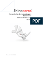 Manual de Formación de Rhino - Nivel 1