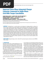 Improved Three Phase Single Phase Torque Cancellation IEEEAccess2021