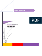 AML Policy Template