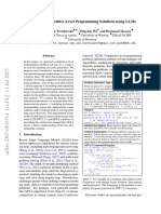 Explaining Competitive-Level Programming Solutions Using LLMs