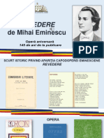 Revedere: de Mihai Eminescu