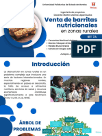 Venta de Barritas Nutricionales - en Zonas Rurales - Presentación